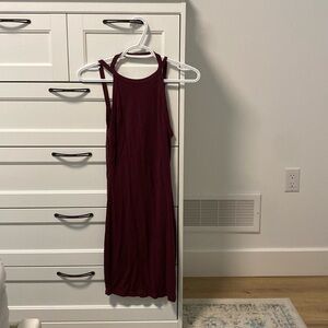 Burgundy Mini Dress from Garage